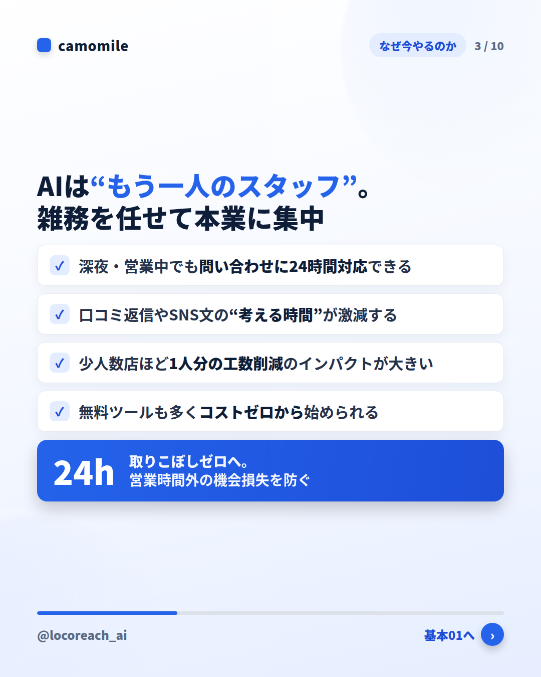 AIは“もう一人のスタッフ”。雑務を任せて本業に集中